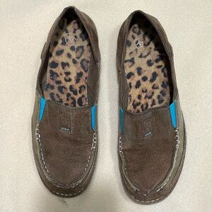 Ariat Shoes Womens 9.5 Cruiser
Casual SlipOn Moccasin
Loafer 10017457 BrownSuede